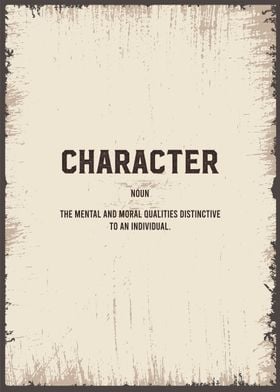 character