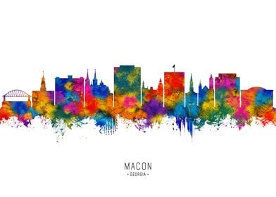 Macon Georgia Skyline