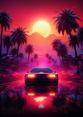 Retro Car Art