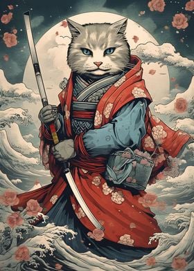 Samurai Cat