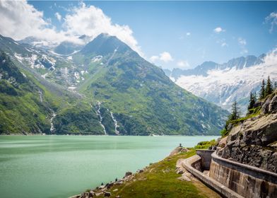 River between mountains