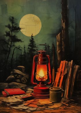 Vintage Camping Lantern