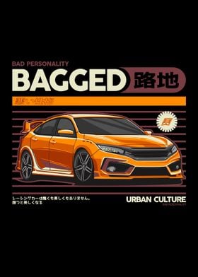 Orange Culture Car