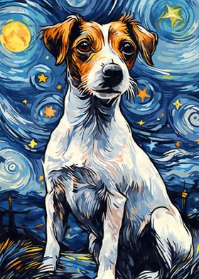 Jack Russell Terrier Night