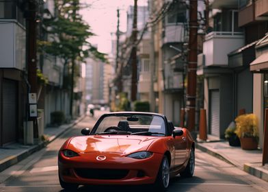 Mx5 Miata car photograph