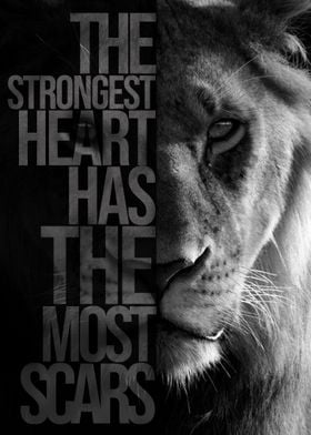 A lion heart