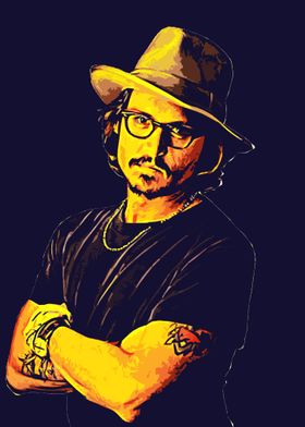 Johnny Depp Pop Art