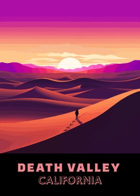 Death Valley Dune Sunset