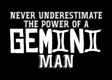 Gemini Man Power Zodiac