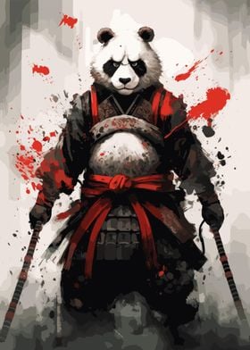 Panda Samurai Japan