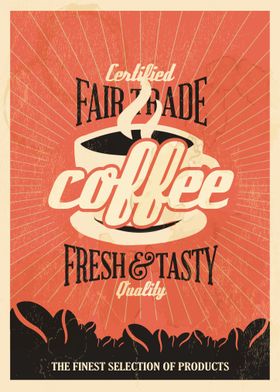 Coffee Vintage Retro Art