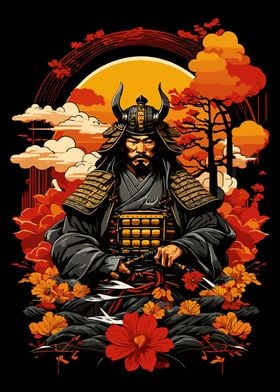 traditional man samurai
