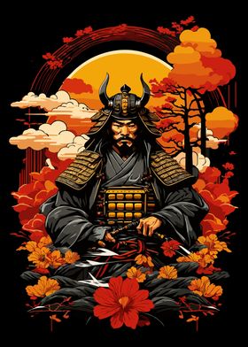 traditional man samurai