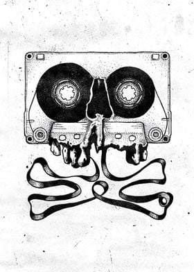 Skull Cassette Rock
