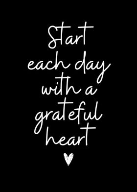 Start Each Day With a love