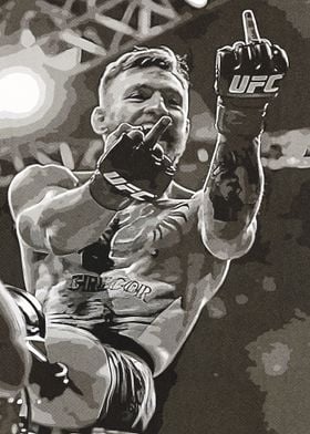 Conor McGregor Boxing Art