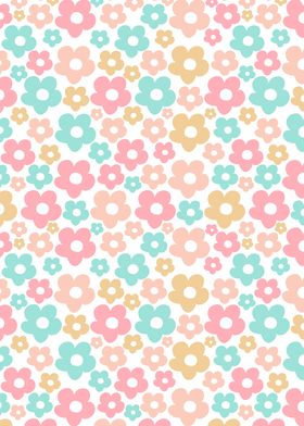 Retro Summer Daisies 4a