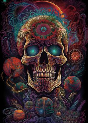 Trippy Skull