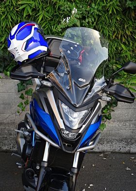 Honda NC750X blue