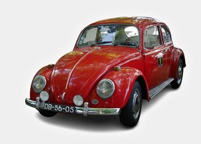 Classic red Beetle