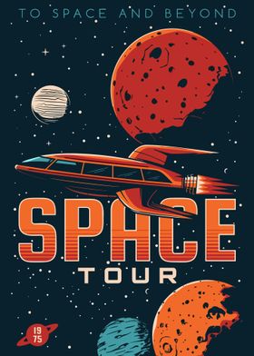 Space Tour Vintage