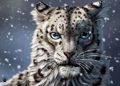 Snow Leopards Gaze