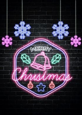 Merry Christmas neon