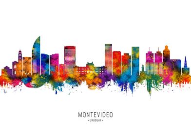 Montevideo Uruguay Skyline