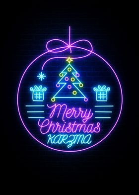 Merry Christmas Neon