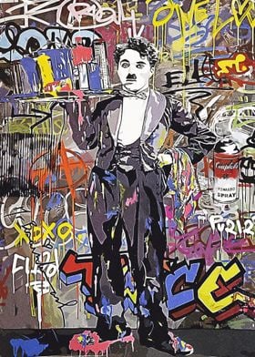 Banksy Charlie Chaplin