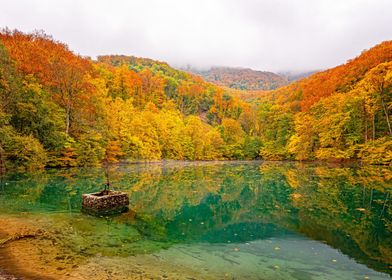 Lake at Szalajka Valley