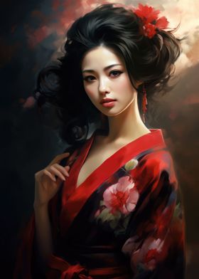 Enigmatic Geisha