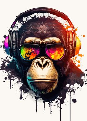 Monkey Posters Online - Shop Unique Metal Prints, Pictures, Paintings