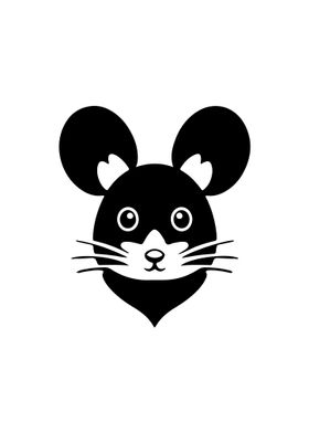 Mouse Stencil Design