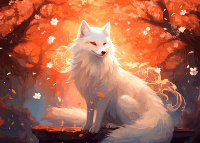 White Fox Sakura