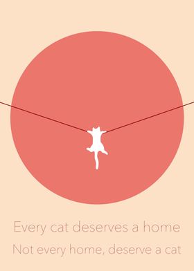 Minimal Cat art