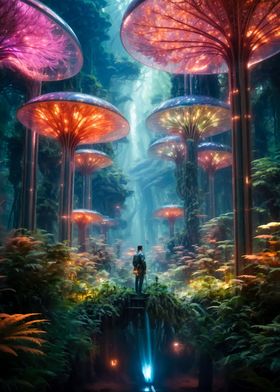 Magic Mushroom Garden