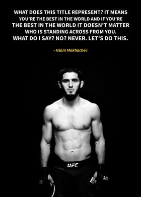 Islam Makhachev quotes 
