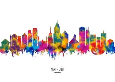 Nairobi Kenya Skyline