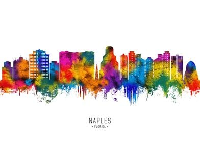 Naples USA Skyline