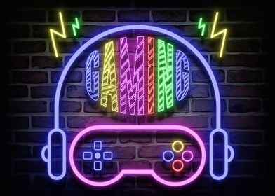 Gaming Console Neon Sign