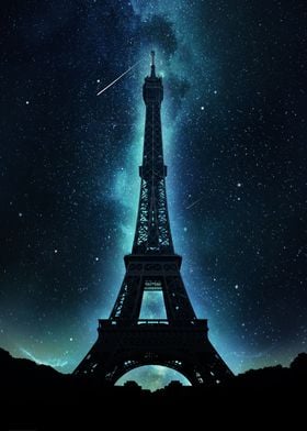 Cosmic Eiffel Tower