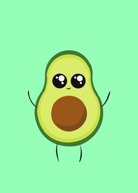 avocado cute baby