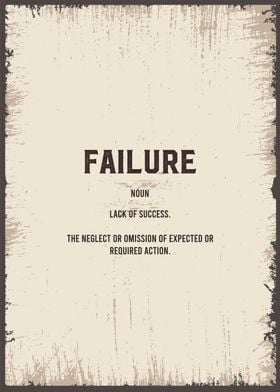 failure