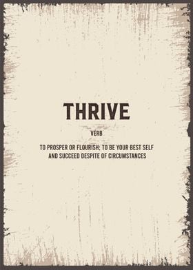 thrive