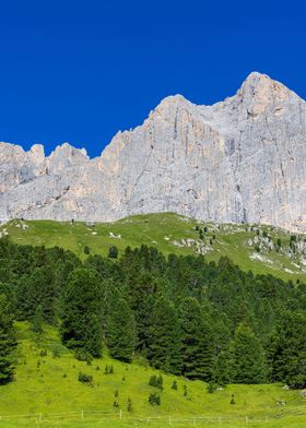Dolomites in Val di Fassa