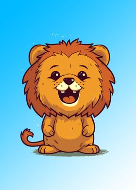 cute lion 