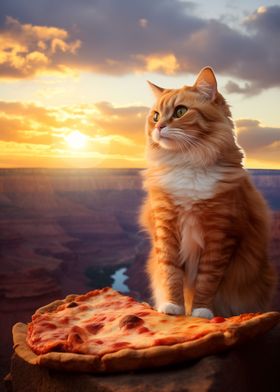 Pizza Cat in Grand Canyon