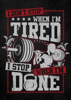 Gym Motivation Quote Art