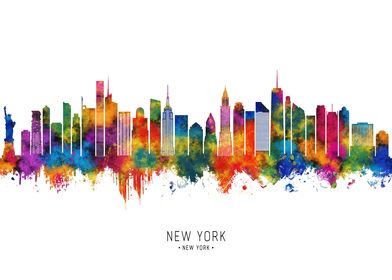 New York USA Skyline